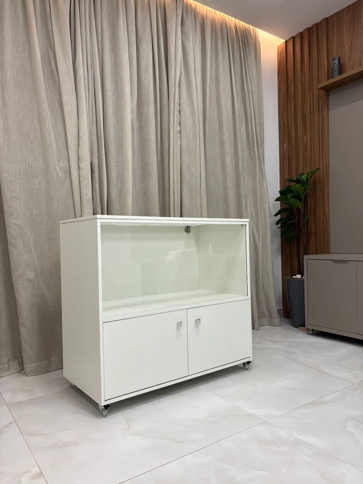 Therrário 100 × 50 × 90 cm — Linha White